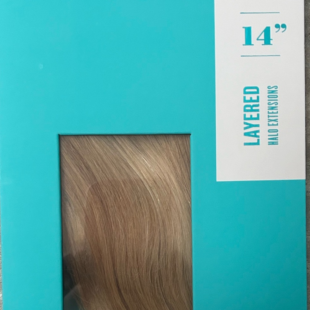 Halo Extensions -  14/24 Hand-Tied 14" - Light Warm Blonde / Highlights